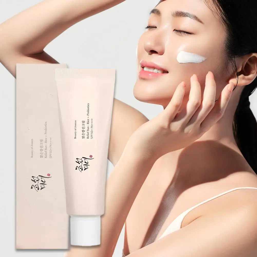 Long-lasting Korean Rice Sunscreen Lotion - skin protection