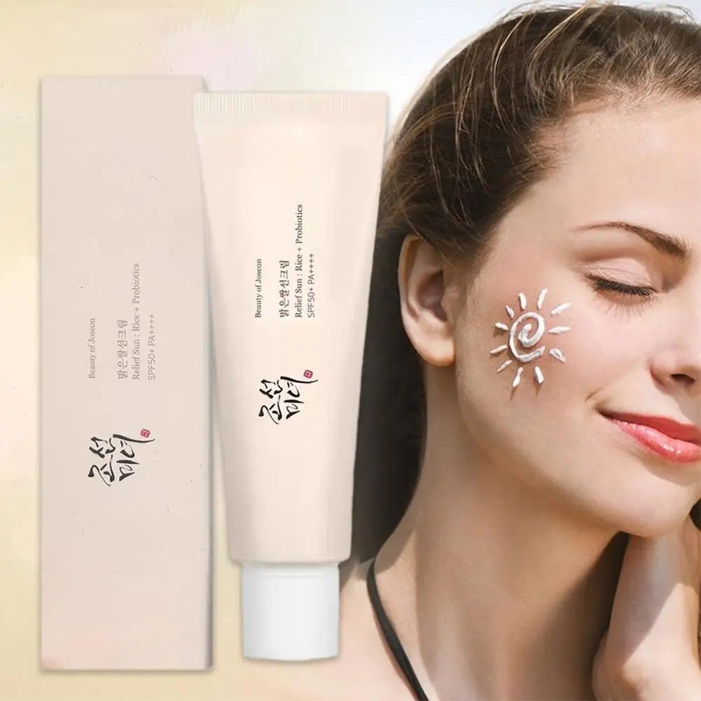 Long-lasting Korean Rice Sunscreen Lotion - skin protection