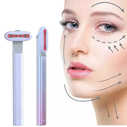 عصا العلاج بالضوء الأحمر الكهربائية المحمولة للاستخدام المنزلي